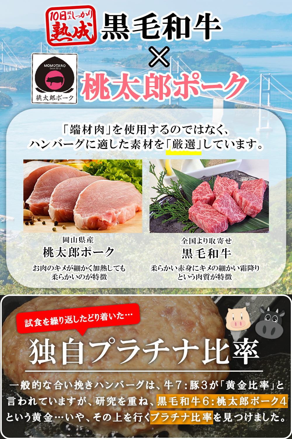 米に合う ハンバーグ 【 個包装130g×5パック 】